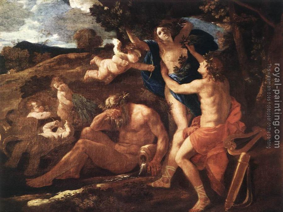 Nicolas Poussin : Apollo and Daphne